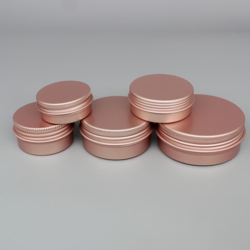 Candle Making Jug - 10 50 100 Stück/Lot Kosmetik-Cremetiegel Roségold