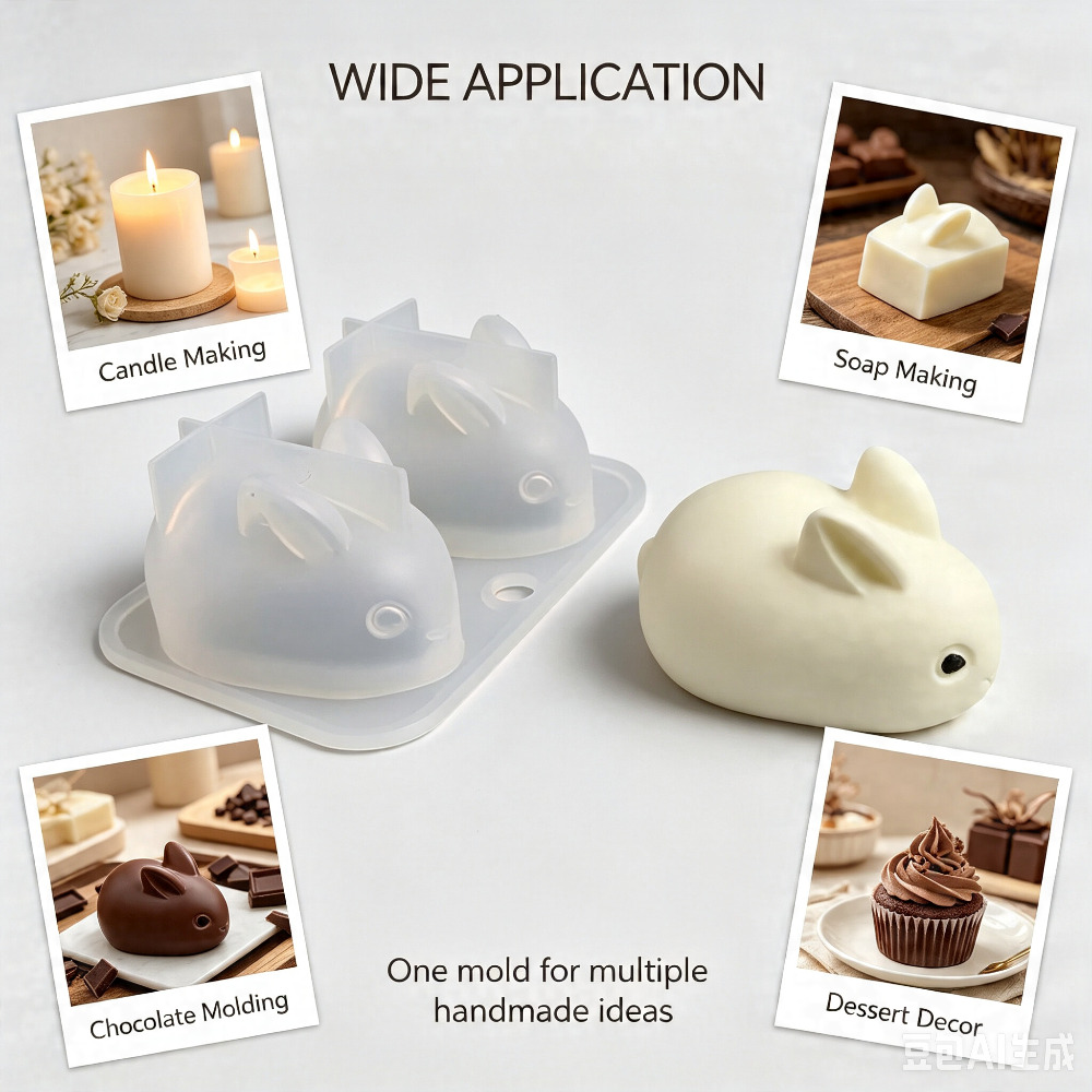 3D Mini-Hasen-Silikonform Lebe – Candle Making Tutorial Bewertung und Preis
