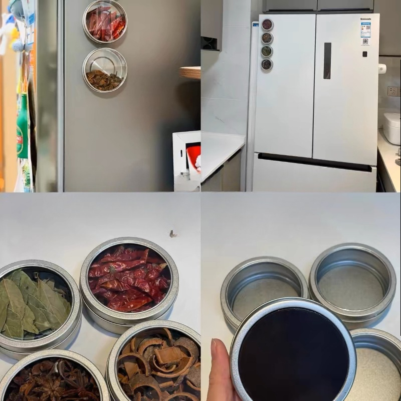 Magnetische Gewürzdosen mit tr – Tin Container Lid Bewertung und Preis